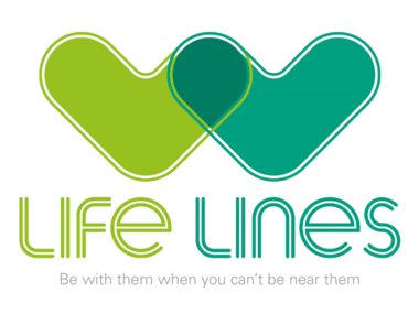 life lines logo white background