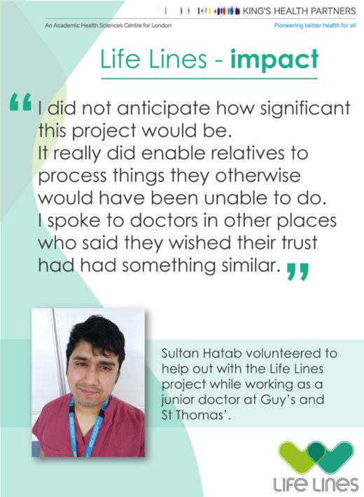 Life Line Sultan Hatab quote